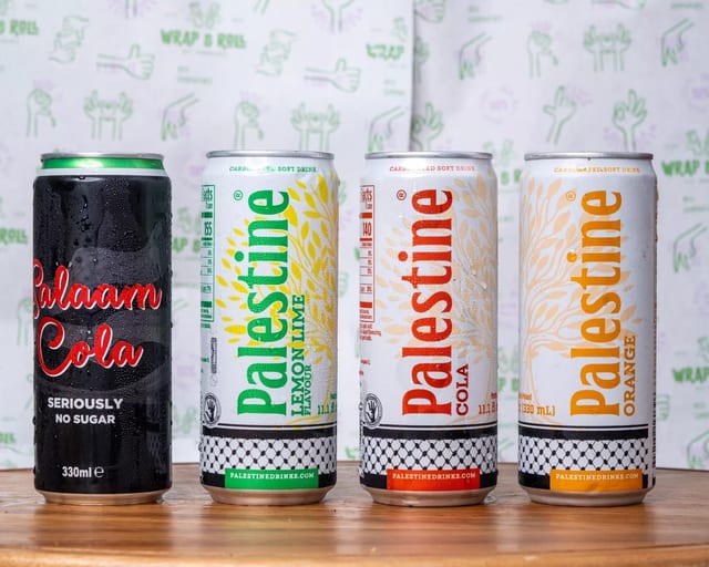 PALESTINE Salam Cola Zero.