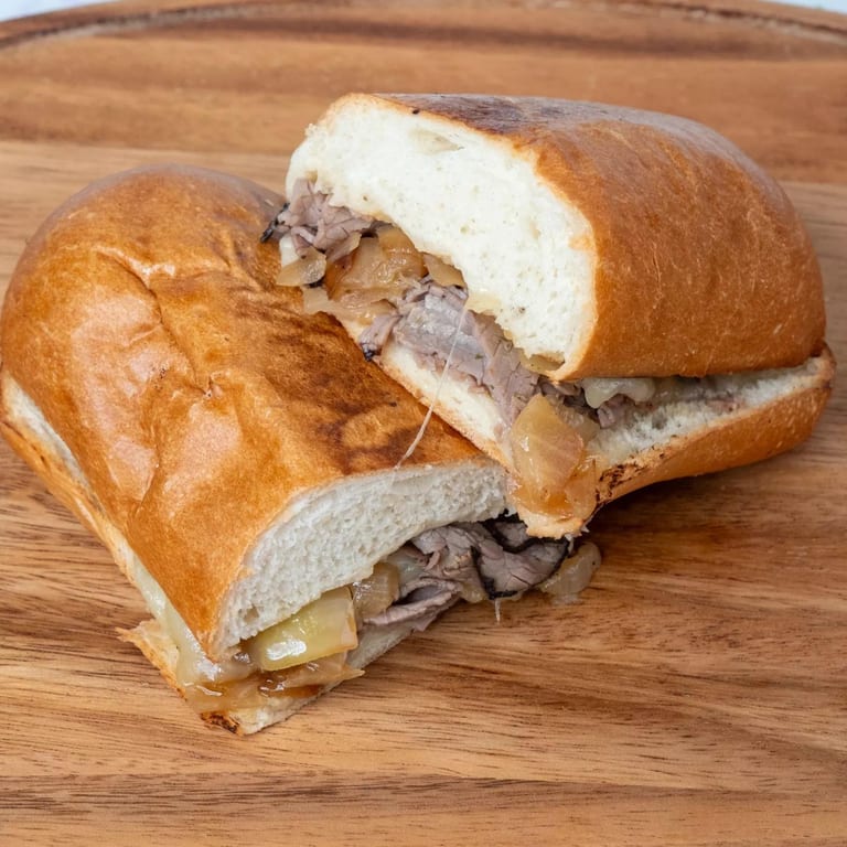 Delicious French Dip Sandwich
